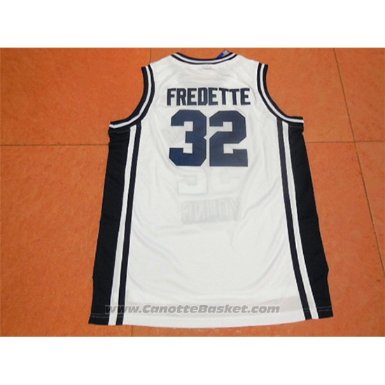 Maglia NCAA Brigham Young University Jimmer Fredette #32 Bianco